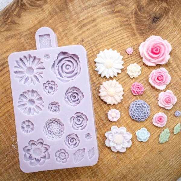 Silicone Mould - Mini Flowers